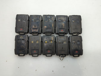 compare product Lot of 10 Chevrolet Keyless Entry Remote Fob M3N-32337100 MIXED PART