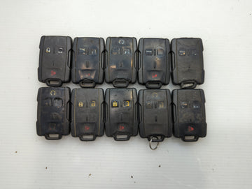 Lot of 10 Chevrolet Keyless Entry Remote Fob M3N-32337100 MIXED PART - Oemusedautoparts1.com