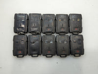 Lot of 10 Chevrolet Keyless Entry Remote Fob M3N-32337100 MIXED PART - Oemusedautoparts1.com