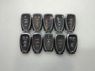 Lot of 10 Chevrolet Keyless Entry Remote Fob HYQ4AA MIXED PART NUMBERS - Oemusedautoparts1.com