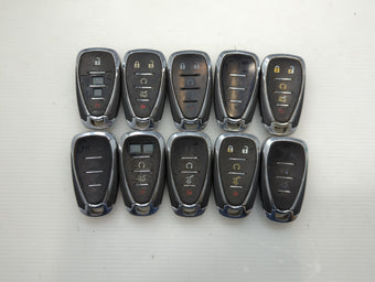 compare product Lot of 10 Chevrolet Keyless Entry Remote Fob HYQ4EA MIXED PART NUMBERS