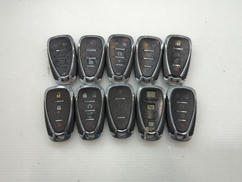 compare product Lot of 10 Chevrolet Keyless Entry Remote Fob HYQ4EA MIXED PART NUMBERS