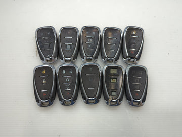 Lot of 10 Chevrolet Keyless Entry Remote Fob HYQ4EA MIXED PART NUMBERS - Oemusedautoparts1.com