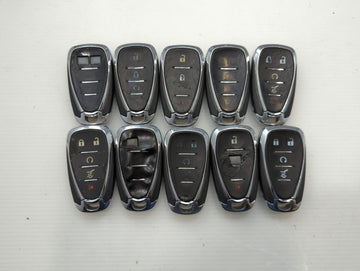 Lot of 10 Chevrolet Keyless Entry Remote Fob HYQ4AA MIXED PART NUMBERS - Oemusedautoparts1.com