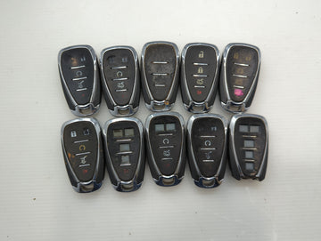 Lot of 10 Chevrolet Keyless Entry Remote Fob HYQ4EA | HYQ4ES MIXED PART - Oemusedautoparts1.com