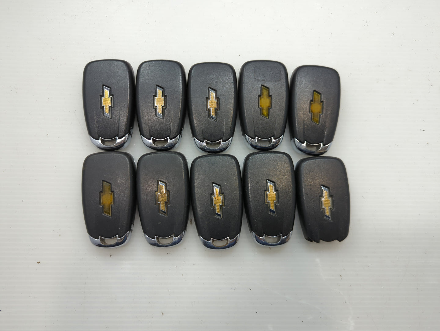 Lot of 10 Chevrolet Keyless Entry Remote Fob HYQ4EA | HYQ4ES MIXED PART - Oemusedautoparts1.com