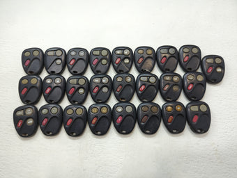 compare product Lot of 25 Chevrolet Keyless Entry Remote Fob KOBLEAR1XT | LHJ011 |