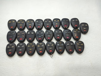 compare product Lot of 25 Chevrolet Keyless Entry Remote Fob OUC60221 | OUC60270 |