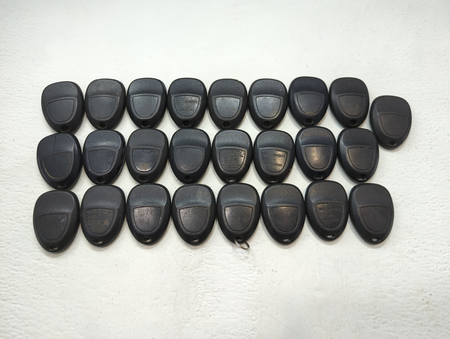 Lot of 25 Chevrolet Keyless Entry Remote Fob OUC60221 | OUC60270 | - Oemusedautoparts1.com