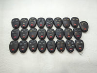 Lot of 25 Chevrolet Keyless Entry Remote Fob OUC60270 | OUC60221 MIXED - Oemusedautoparts1.com
