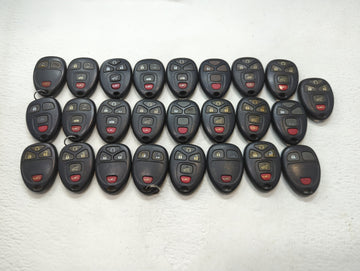 Lot of 25 Chevrolet Keyless Entry Remote Fob OUC60221 | OUC60270 MIXED - Oemusedautoparts1.com