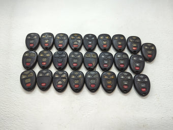 compare product Lot of 25 Chevrolet Keyless Entry Remote Fob OUC60221 | OUC60270 MIXED