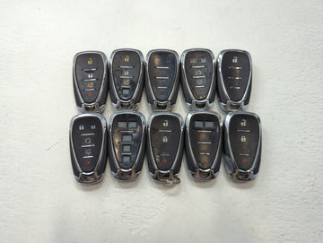 Lot of 10 Chevrolet Keyless Entry Remote Fob MIXED FCC IDS MIXED PART - Oemusedautoparts1.com