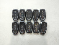 Lot of 10 Chevrolet Keyless Entry Remote Fob HYQ4ES | HYQ4EA | HYQ4AA - Oemusedautoparts1.com