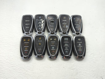 compare product Lot of 10 Chevrolet Keyless Entry Remote Fob MIXED FCC IDS MIXED PART
