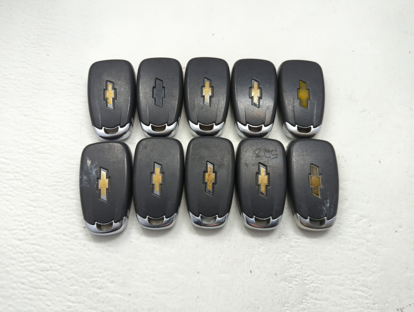 Lot of 10 Chevrolet Keyless Entry Remote Fob MIXED FCC IDS MIXED PART - Oemusedautoparts1.com