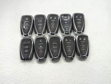 Lot of 10 Chevrolet Keyless Entry Remote Fob MIXED FCC IDS MIXED PART - Oemusedautoparts1.com