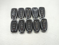Lot of 10 Chevrolet Keyless Entry Remote Fob MIXED FCC IDS MIXED PART - Oemusedautoparts1.com