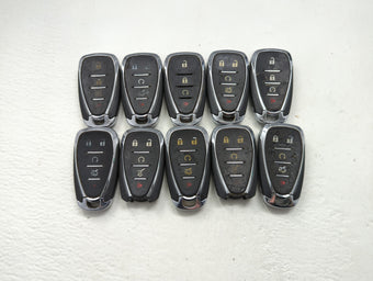 compare product Lot of 10 Chevrolet Keyless Entry Remote Fob MIXED FCC IDS MIXED PART
