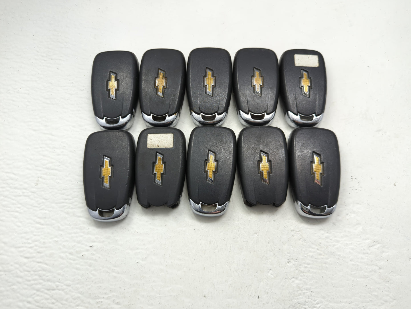 Lot of 10 Chevrolet Keyless Entry Remote Fob MIXED FCC IDS MIXED PART - Oemusedautoparts1.com