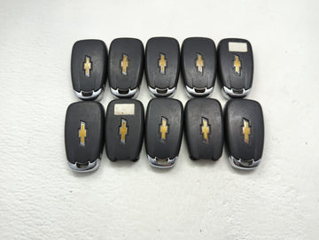 Lot of 10 Chevrolet Keyless Entry Remote Fob MIXED FCC IDS MIXED PART
