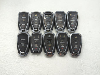 compare product Lot of 10 Chevrolet Keyless Entry Remote Fob MIXED FCC IDS MIXED PART