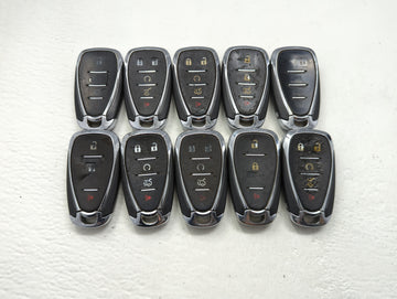 Lot of 10 Chevrolet Keyless Entry Remote Fob MIXED FCC IDS MIXED PART - Oemusedautoparts1.com