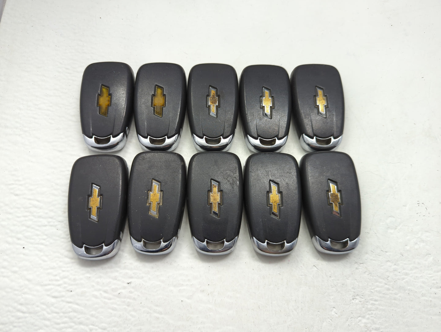 Lot of 10 Chevrolet Keyless Entry Remote Fob MIXED FCC IDS MIXED PART - Oemusedautoparts1.com