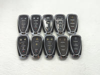 Lot of 10 Chevrolet Keyless Entry Remote Fob MIXED FCC IDS MIXED PART - Oemusedautoparts1.com