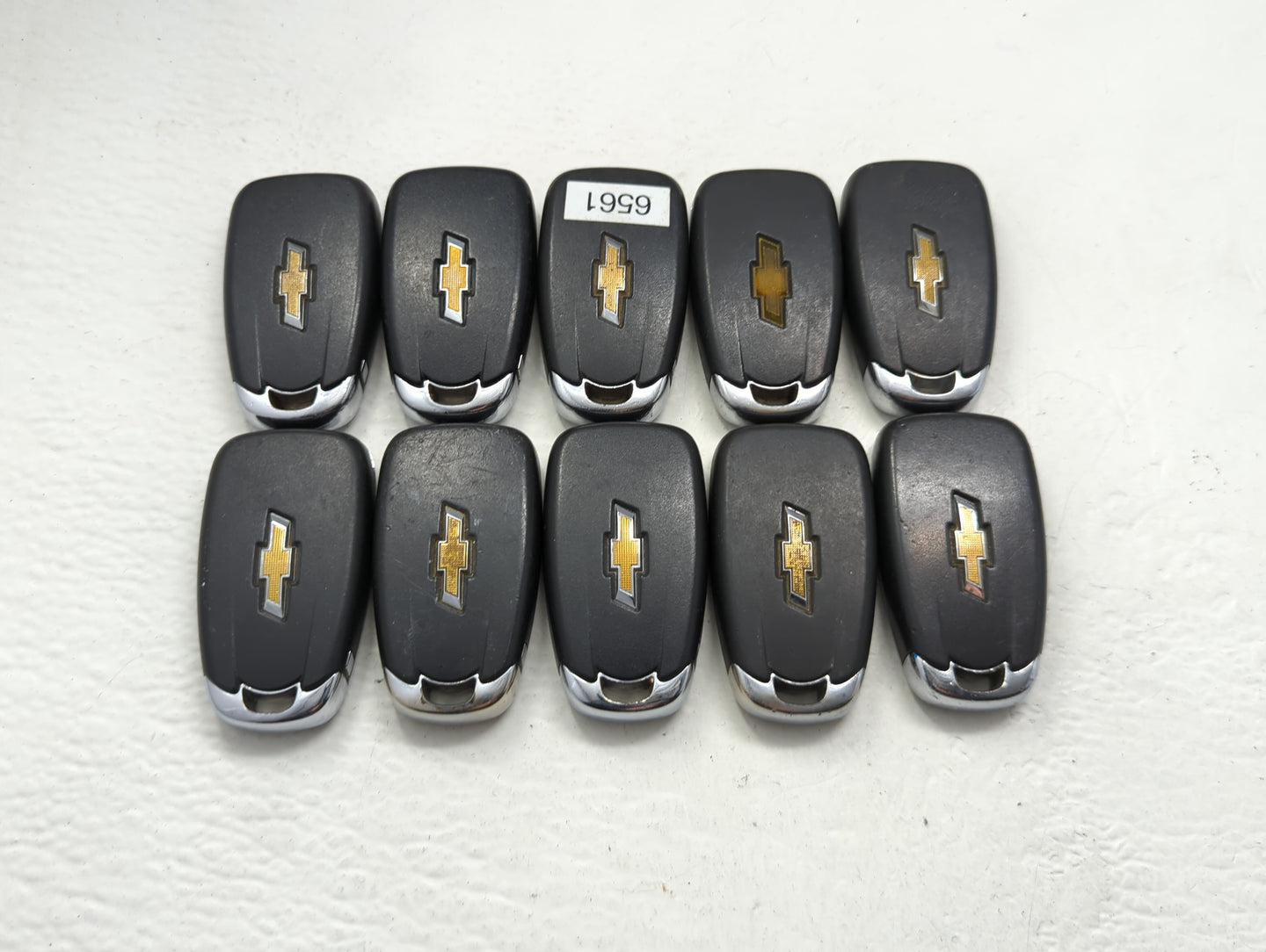 Lot of 10 Chevrolet Keyless Entry Remote Fob MIXED FCC IDS MIXED PART - Oemusedautoparts1.com
