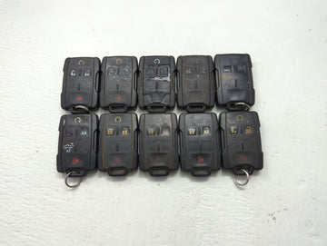Lot of 10 Chevrolet Keyless Entry Remote Fob MIXED FCC IDS MIXED PART - Oemusedautoparts1.com