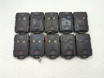 Lot of 10 Chevrolet Keyless Entry Remote Fob MIXED FCC IDS MIXED PART - Oemusedautoparts1.com