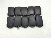 Lot of 10 Chevrolet Keyless Entry Remote Fob MIXED FCC IDS MIXED PART - Oemusedautoparts1.com