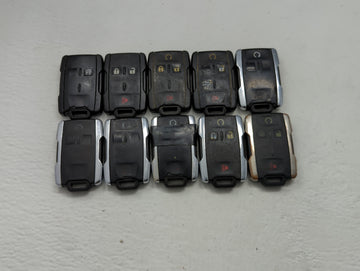 Lot of 10 Chevrolet Keyless Entry Remote Fob MIXED FCC IDS MIXED PART - Oemusedautoparts1.com