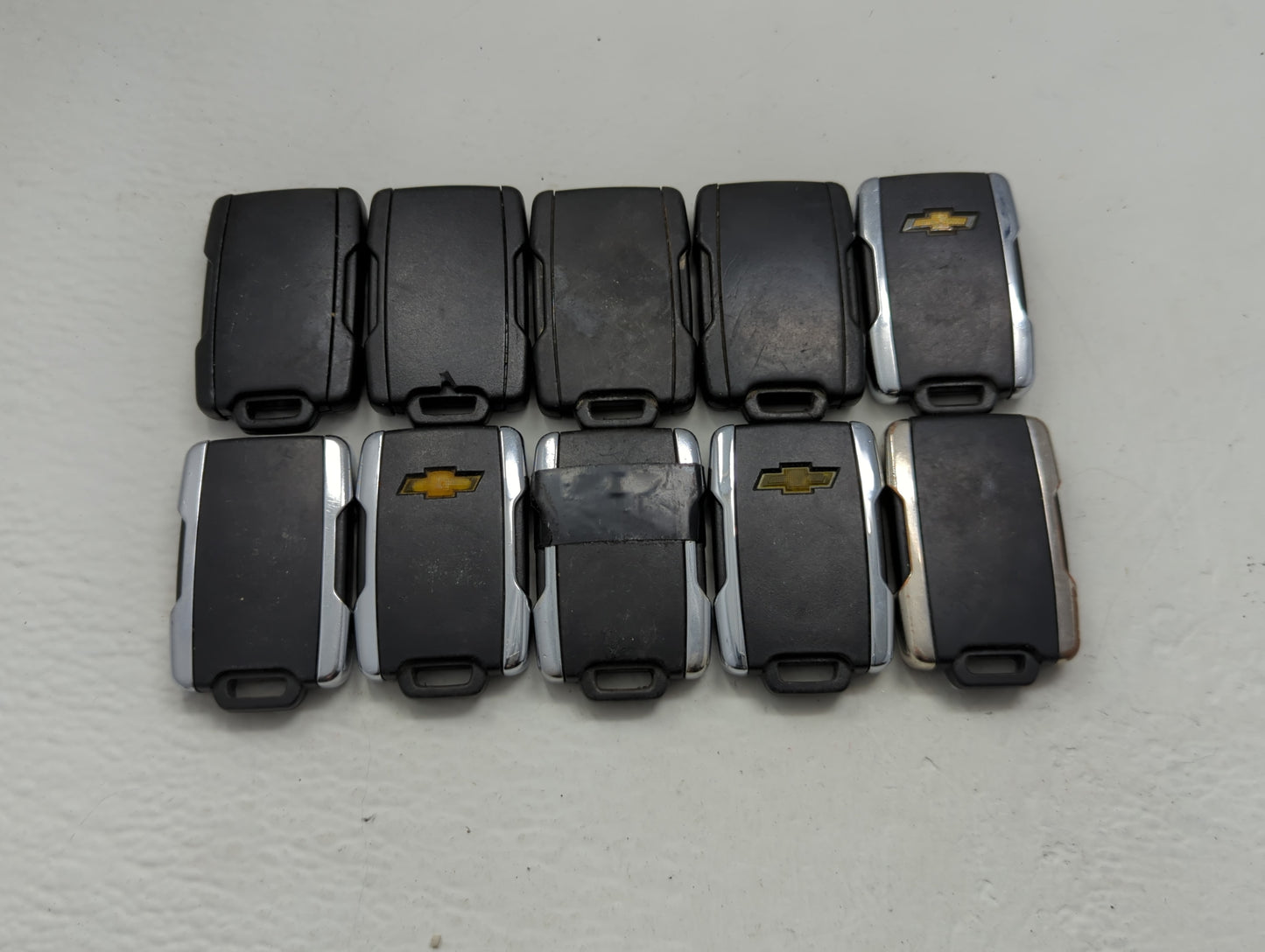 Lot of 10 Chevrolet Keyless Entry Remote Fob MIXED FCC IDS MIXED PART - Oemusedautoparts1.com