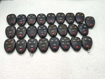 compare product Lot of 25 Chevrolet Keyless Entry Remote Fob OUC60221 | OUC60270 MIXED