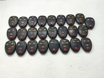 Lot of 25 Chevrolet Keyless Entry Remote Fob OUC60221 | OUC60270 | - Oemusedautoparts1.com