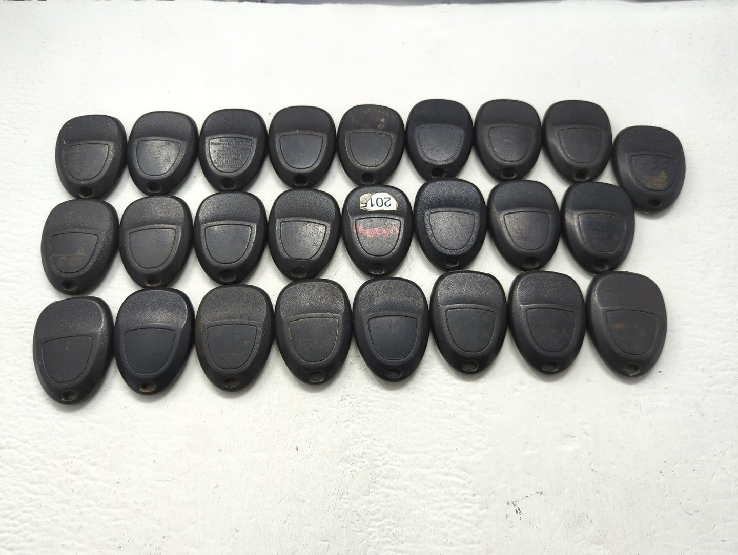 Lot of 25 Chevrolet Keyless Entry Remote Fob OUC60221 | OUC60270 | - Oemusedautoparts1.com