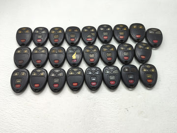 Lot of 25 Chevrolet Keyless Entry Remote Fob OUC60221 | OUC60270 - Oemusedautoparts1.com