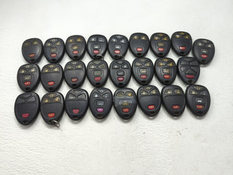 compare product Lot of 25 Chevrolet Keyless Entry Remote Fob OUC60221 | OUC60270 MIXED