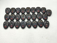 Lot of 25 Chevrolet Keyless Entry Remote Fob OUC60221 | OUC60270 - Oemusedautoparts1.com