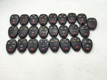 Lot of 25 Chevrolet Keyless Entry Remote Fob OUC60221 | OUC60270 - Oemusedautoparts1.com