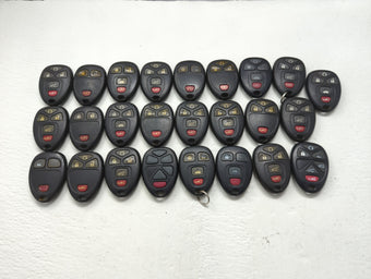 compare product Lot of 25 Chevrolet Keyless Entry Remote Fob OUC60221 | OUC60270 |