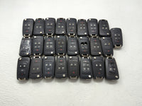 Lot of 25 Chevrolet Keyless Entry Remote Fob MIXED FCC IDS MIXED PART - Oemusedautoparts1.com