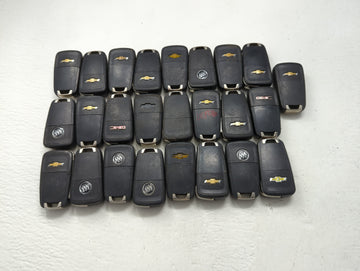 Lot of 25 Chevrolet Keyless Entry Remote Fob MIXED FCC IDS MIXED PART