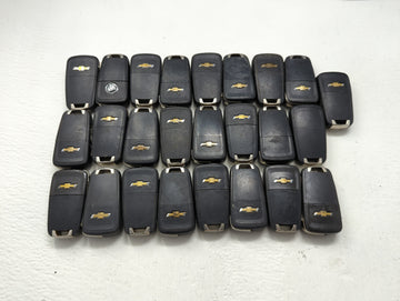 Lot of 25 Chevrolet Keyless Entry Remote Fob MIXED FCC IDS MIXED PART