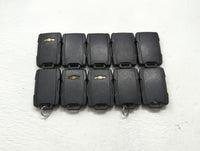 Lot of 10 Chevrolet Keyless Entry Remote Fob MIXED FCC IDS MIXED PART - Oemusedautoparts1.com