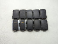 Lot of 10 Chevrolet Keyless Entry Remote Fob MIXED FCC IDS MIXED PART - Oemusedautoparts1.com