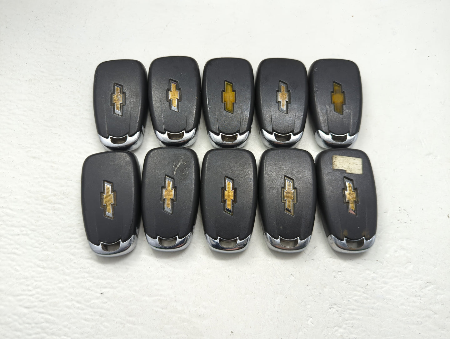 Lot of 10 Chevrolet Keyless Entry Remote Fob MIXED FCC IDS MIXED PART - Oemusedautoparts1.com