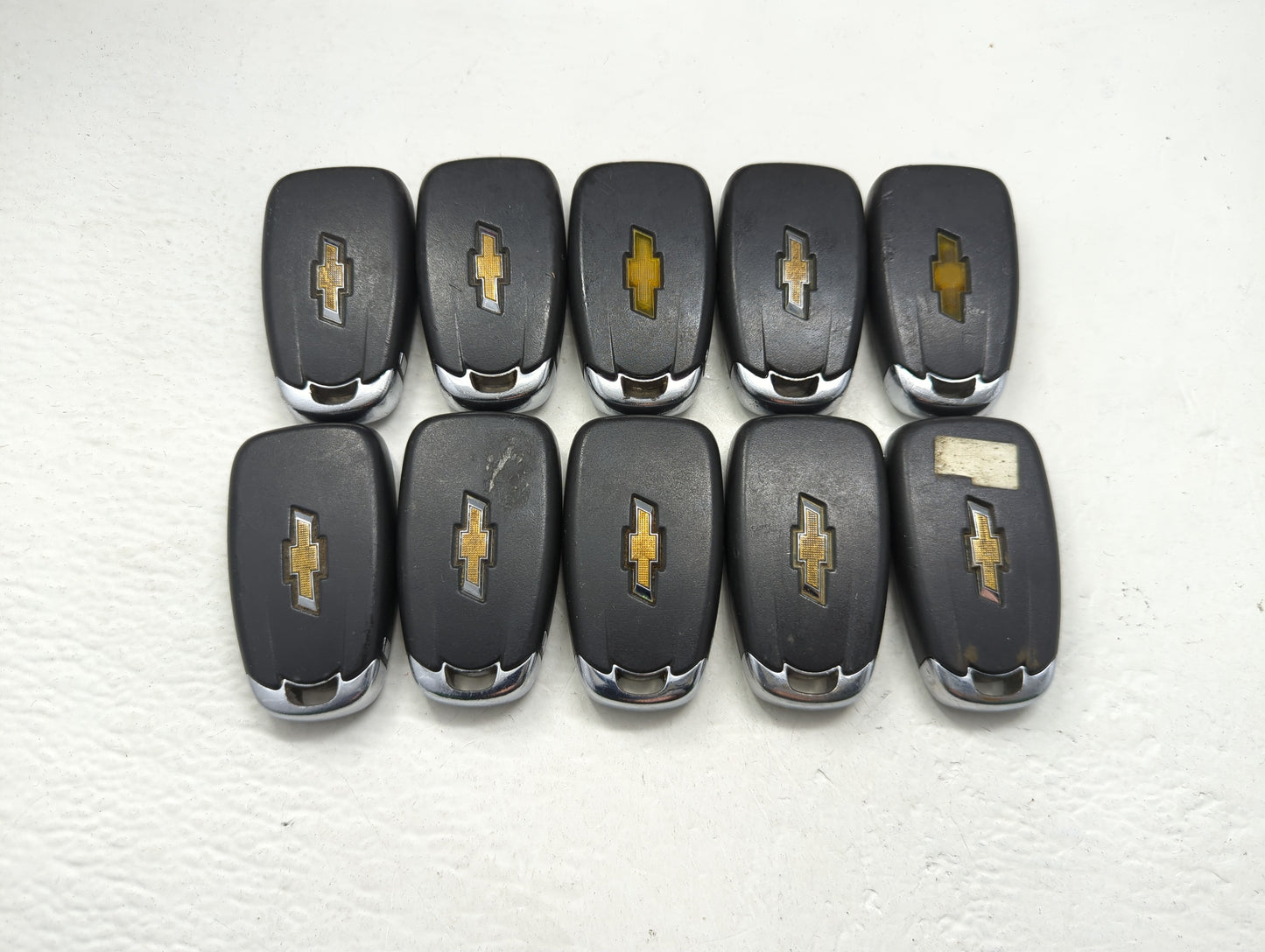 Lot of 10 Chevrolet Keyless Entry Remote Fob MIXED FCC IDS MIXED PART - Oemusedautoparts1.com